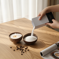 Cire de sable perlée naturelle parfumée pour bougies, non toxique, en gros, emballée