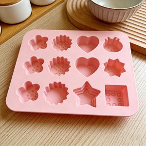 Molde de Silicona para Pastel y Dulces con 12 Cavidades, Utensilios para Decorar Repostería, Venta al Por Mayor - Product Image 1