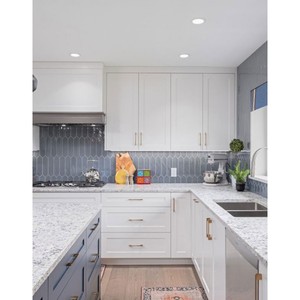 Cbmmart Armadio da <span class=keywords><strong>Cucina</strong></span> con Maniglia Integrale Lucida e Dispensa <span class=keywords><strong>Estraibile</strong></span> per <span class=keywords><strong>Cucina</strong></span> - Product Image 1