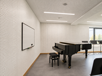Panneau mural et de plafond perforé en MDF mélaminé sablé moderne, diamètres 5mm-9mm, E0, résistant à l'humidité, pour meubles