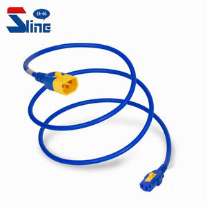 Venta de fábrica IEC320 C14 a C13 V Lock <span class=keywords><strong>Cable</strong></span> de alimentación 10A 250V Longitud y color personalizados - Product Image 6