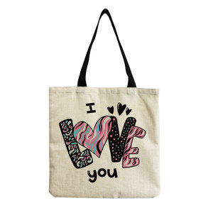 <span class=keywords><strong>Sac</strong></span> fourre-tout en coton non tissé personnalisé, écologique, durable, réutilisable, imprimé OEM, recyclable, <span class=keywords><strong>sac</strong></span> <span class=keywords><strong>de</strong></span> shopping promotionnel, lettre supplémentaire - Product Image 5
