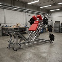 Machine de musculation réglable à charge de plaques pour exercices de force des jambes, Super Squat et Leg Press incliné