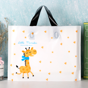 Bolsas de Plástico al por Mayor de 45*35cm con Logotipo, Bolsas de Regalo para Ropa, Zapatos y Prendas de Mujer, Disponibles en Stock - Product Image 5