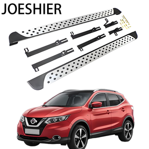 JOESHIER Estribos Laterales de Lujo y Protección Todoterreno de Aleación de Aluminio para Nissan Qashqai 2016-2019, Fábrica China - Product Image 4