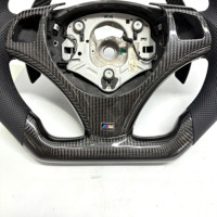 Volant de direction sport en fibre de carbone pour BMW E82 E87 E90 E92 E93 M3, accessoires de voiture