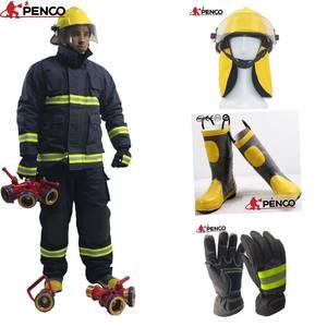 Uniforme de pompier <span class=keywords><strong>PENCO</strong></span> EN469 homologué CE, ensemble complet de combinaisons de pompier avec normes NFPA1971 et EN469 - Product Image 1