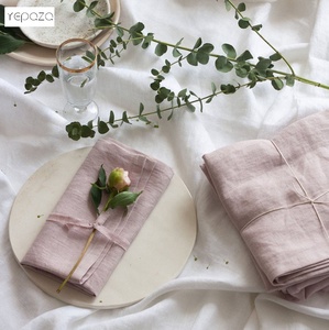 Serviettes en lin <span class=keywords><strong>fantaisie</strong></span> 100 couleurs tailles personnalisées torchons en <span class=keywords><strong>tissu</strong></span> doux pour la décoration <span class=keywords><strong>de</strong></span> <span class=keywords><strong>table</strong></span> <span class=keywords><strong>de</strong></span> Noël - Product Image 3