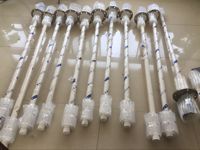 pH-mètre industriel de précision pour le traitement des eaux usées, en alliage d'aluminium, personnalisable OEM, précision de 0,05 pH, garantie 1 an