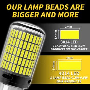 Led 7440 7443 W21w W21/5w S25 1156 1157 Ba15s P21w Bay15d Bau15s Lampe Frein Clignotant T20 Led Canbus <span class=keywords><strong>Ampoule</strong></span> Anti Flicker - Product Image 4