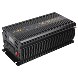 3000W Off-Grid Solar Power Inverter Modified Sine Wave Inverter 12V 24V 48V DC to 120V 220V AC Converter for Home RV Truck