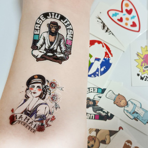 <span class=keywords><strong>Stampa</strong></span> avanzata su misura di moda Design popolare per bambini bambini su misura <span class=keywords><strong>stampa</strong></span> temporanea del tatuaggio adesivi - Product Image 4