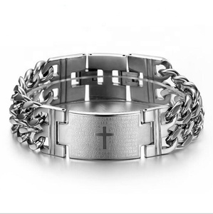 Las escrituras de Metal grabado pulsera de moda de la joyería de pulsera de energía - Product Image 1