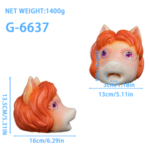 G6637 Soleia del <span class=keywords><strong>Clan</strong></span> Spiritmane: Massaggiatore per il Pene a Forma di Cavallo Spirito che Offre un'Esperienza Realistica - Product Image 5