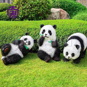 Lampe à motif LED Panda charmante pour décorations de jardin et de parc, étanche IP65 - Product Image 4
