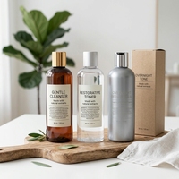 Bouteille vide pour shampoing pour chien, faible MOQ, 150ml 200ml 250ml, en plastique transparent de qualité alimentaire, flacon souple, étiquette personnalisée