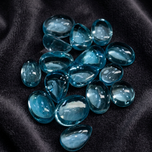 Lote de 15 Piedras Preciosas Naturales Verdes en Forma de Pera, Corte Ovalado, 12mm 16mm, 174 Quilates, Alta Calidad, US$140 - Product Image 3