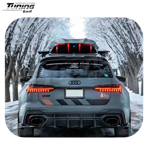 กล่องหลังคาคาร์บอนไฟเบอร์แบบแห้ง สำหรับ RS6 Avant RS4 RS5 A3 A6 อัพเกรดกล่องหลังคาอเนกประสงค์ ใช้ได้กับ Mercedes, BMW และอื่นๆ - Product Image 4
