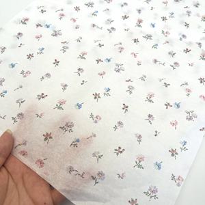 Sabun giysi doku kağıt seidenpackaging ambalaj için özel baskılı çiçek ince ambalaj kağıdı - Product Image 1