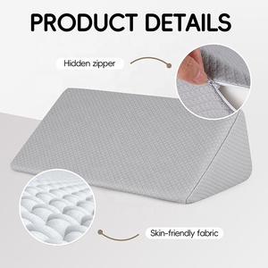Almohada de Espuma Viscoelástica Transpirable, Antialérgica y Ecológica, Moderna y Personalizada, para Soporte de Cuello y Espalda, para Leer y Trabajar en la Cama - Product Image 4