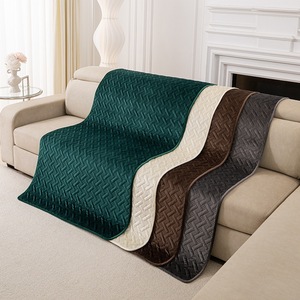 <b>Pet</b> <b>Sofa</b> Cushion Rectangle Non-Slip Universal Cover For General <b>Sofas</b> Solid Color Polyester Fiber Hand Wash Spring 2026 - Product Image 2