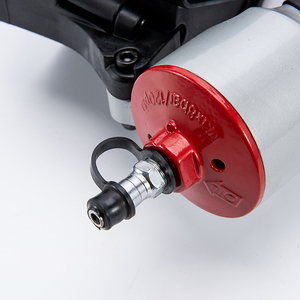 Outil pneumatique, agrafeuse combinée pneumatique 2 en 1, cloueuse à air pour le bois, travaux manuels - Product Image 2