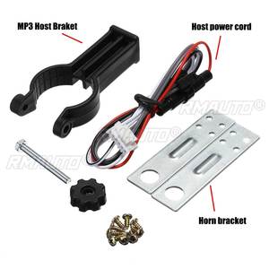 12V <b>Waterproof</b> Motorcycle bluetooth Radio Motorbike ATV <b>MP3</b> <b>Player</b> Two Speaker Handlebar Radio for Honda for Kawasaki - Product Image 6