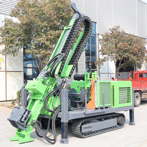 광산용 펌프 모터 부품이있는 금광 표면 코어 드릴링 용 800m 완전 유압 크롤러 장착 드릴 장비 - Product Image 1