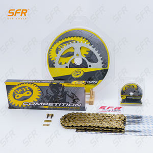 Chaîne de transmission de moto SFR New Steel 520 * 120 Heavy Duty Gold, 120 maillons, pour Yamaha <span class=keywords><strong>Suzuki</strong></span> Kawasaki - Product Image 6