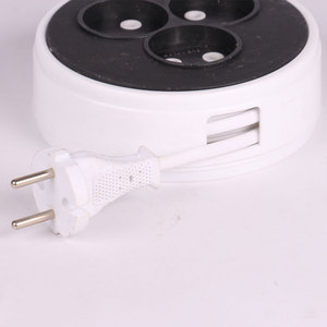 Cable <span class=keywords><strong>de</strong></span> Extensión con Enchufe y Tomacorriente Schuko, Regleta <span class=keywords><strong>de</strong></span> 4 Tomas, 220V 10A - Product Image 6