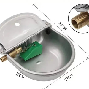 Bétail 304 acier inoxydable automatique fontaine à boire bol épaissi <span class=keywords><strong>flotteur</strong></span> creux pour bétail pour les industries de vente au détail - Product Image 1