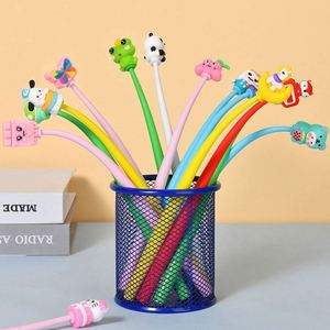 Promoción: Bolígrafos de Gel de Goma con Forma de Fruta 3D, Lindos, Kawaii, de Dibujos Animados, Modernos, Personalizados, 0.5mm, Negro/Azul/Multicolor, Bolígrafo Neutro - Product Image 5