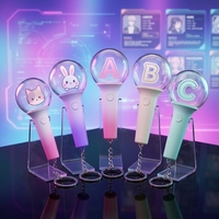 Porte-clés LED en ABS semi-artisanal, mini lampe de poche, bâton lumineux clignotant style japonais-coréen, pendentif, fabriqué en Chine, pour fêtes