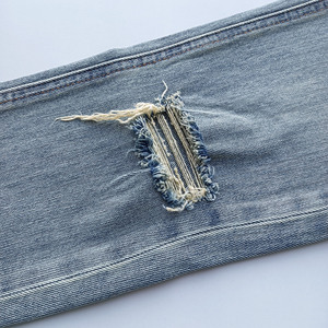 Pantalones Vaqueros de Diseñador de Alta Calidad, Marca Ksubiess, Estilo Vintage, Hip Hop, Ripped, Y2K, Streetwear, Slim Fit - Product Image 6