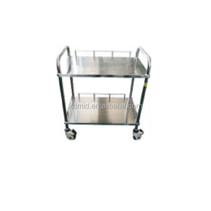 Keranjang tabrakan medis troli Rumah Sakit baja tahan karat portabel untuk prosedur pengurang - Product Image 4