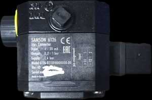 Convertidor Electroneumático Samson 6126 0-20 mA DC IP al por Mayor para Válvulas Industriales y Automatización de Procesos - Product Image 2