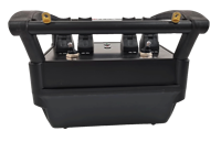 Télécommande industrielle 4 boutons 433 MHz en métal et plastique, batterie rechargeable pour engins de construction, grue, étanche IP68