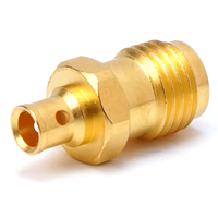 Conector RF SMA Personalizado OEM ODM, Adaptador Coaxial RF, Conector Coaxial Macho Hembra, Adaptador de Conector de Precisión para Microondas