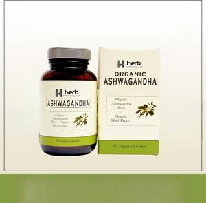 Capsules d'Ashwagandha de Suppléments naturels à base de plantes de marques de distributeur OEM/ODM pour le soutien immunitaire d'adulte 60 capsules par bouteille - Product Image 4
