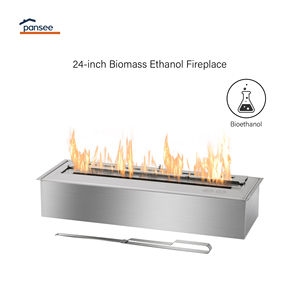 Caminetto a <span class=keywords><strong>Bioetanolo</strong></span> in Acciaio dal Design Moderno <span class=keywords><strong>con</strong></span> Funzioni di Riscaldamento e Decorazione per Hotel, Adatto per Uso in Cucina, Tipo a Incasso - Product Image 5