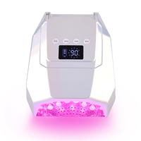 Nouvelle Lampe à Ongles LED Portable Sans Fil Pro Cure 98W à Couleurs Dégradées 2025, Fonction Basse Température Professionnelle pour Salon de Manucure