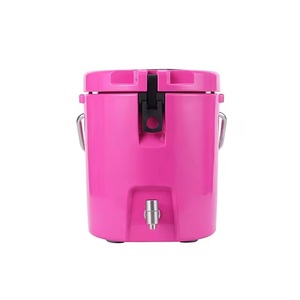ถังน้ำแข็งแบบพกพาขนาด <span class=keywords><strong>8</strong></span> ลิตร ผลิตด้วยกรรมวิธีโรโตโมลด์ ฉนวนกันความร้อน ป้องกันการรั่วซึม พร้อมก๊อกน้ำ สำหรับกิจกรรมกลางแจ้ง แคมป์ปิ้ง กีฬา แช่ไวน์ เบียร์  แบบมีที่นั่ง  รับผลิตตามแบบ OEM - Product Image 6