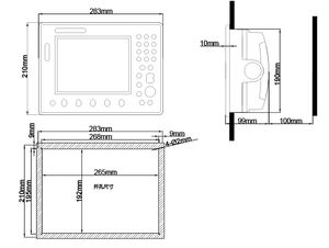 Ova 8 "Nautische <span class=keywords><strong>Plotter</strong></span> Voor Vissersboot Navigatie Zeilboot Kaart <span class=keywords><strong>Plotter</strong></span> Voor Gebruik Op Zee - Product Image 5