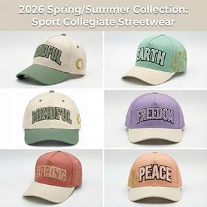 Gorra de Béisbol Deportiva Estilo Papá al por Mayor OEM de Alta Calidad con Logo Personalizado Bordado 3D de 5 Paneles de Algodón Estilo Urbano Universitario - Product Image 5