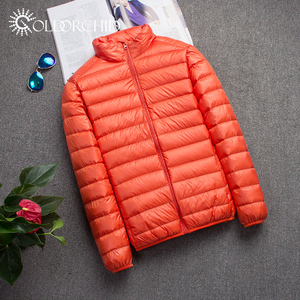 Piumino da <span class=keywords><strong>uomo</strong></span> trapuntato <span class=keywords><strong>nero</strong></span> piumino leggero da <span class=keywords><strong>uomo</strong></span> di nuovo Design normale tinta unita in tinta unita per l'inverno - Product Image 5