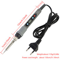 Kit de fer à souder numérique LCD 80W à température réglable pour la réparation électronique