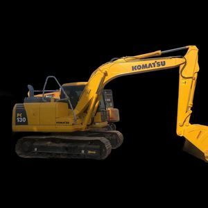 Excavatrice Komatsu PC130 d'occasion - Super puissance, prix bas, haute qualité, bonnes performances, presque neuve, bon état, moteur, boîte de vitesses - Product Image 1