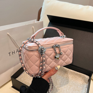 Borsa a <span class=keywords><strong>tracolla</strong></span> con reticolo diamantato da donna in pelle borse a <span class=keywords><strong>tracolla</strong></span> di lusso e borsa con telefono <span class=keywords><strong>cellulare</strong></span> borsa a mano - Product Image 3