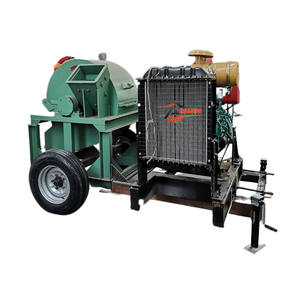 Fendeur de bûches fourni 15hp <span class=keywords><strong>vis</strong></span> cône fendeur de bûches électrique fer sciure bois broyeur Machine - Product Image 1