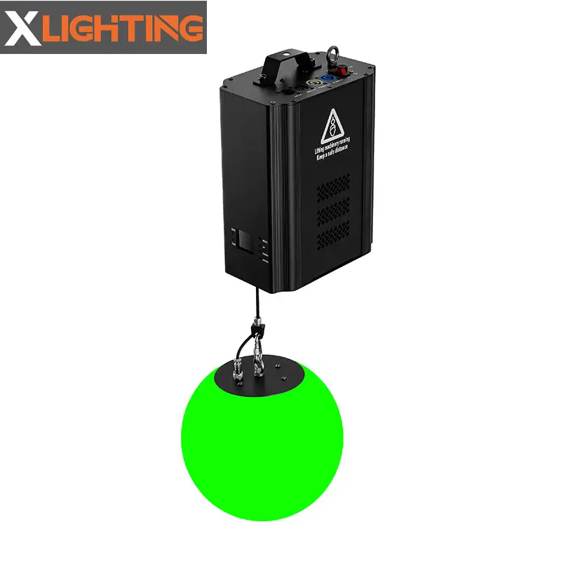 stage truss dmx control kinetic light animation moving head kinetic ball from xlighting